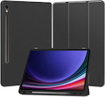 Tech-Protect SC Pen Flip Cover Synthetic Leather Black (Galaxy Tab S9)