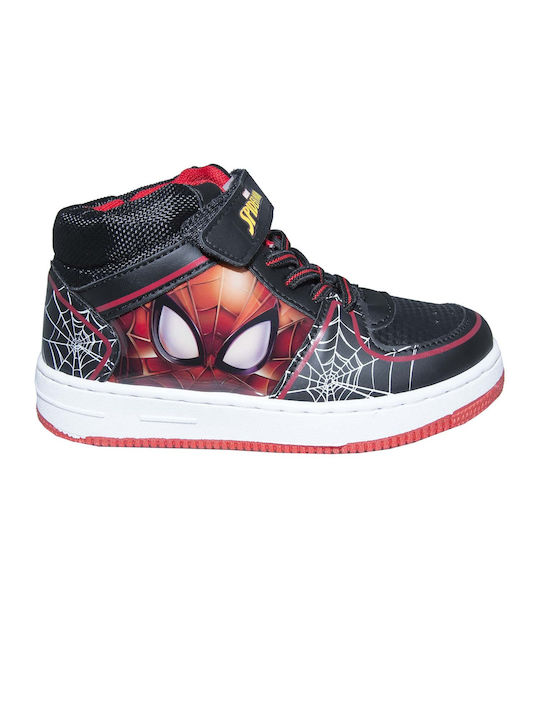 Disney Παιδικά Sneakers High Μαύρα