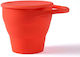 One & Only Baby Baby Food Bowl made of Silicone Red