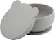 Minikoioi Baby Food Bowl made of Silicone Gray