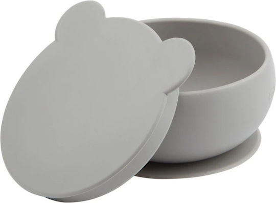 Minikoioi Baby Food Bowl made of Silicone Gray