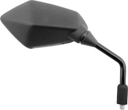 WFO Motorcycle Mirror Black 1pc