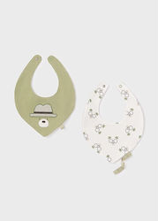 Mayoral Bandana Stoff mit Taste Grün 2Stück
