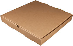 PaperQ Set von 100 Boxen Pizza Kraft 30.1x29.8x4cm