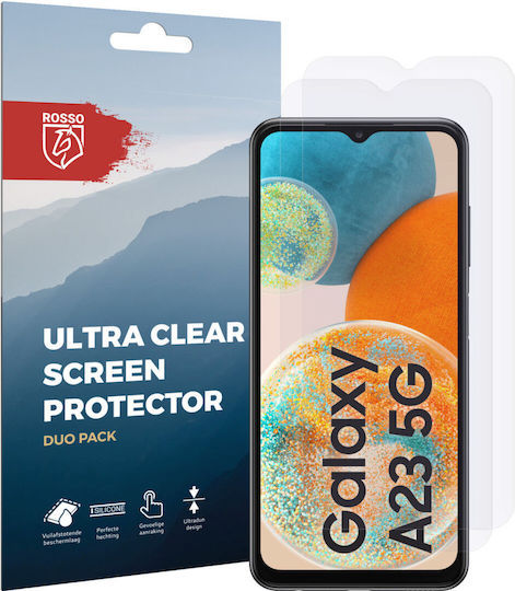 Rosso Ultra Clear Displayschutzfolie 2Stück (Galaxy A23 4G / Galaxy A23 5G Galaxy A23 4G / Galaxy A23 5G)