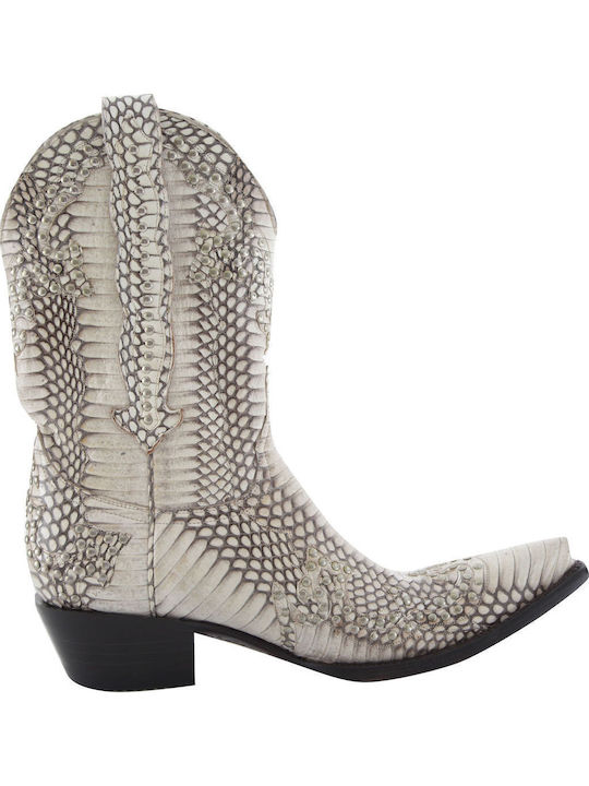 Malboro Classics Cowboy Μποτάκια Μπεζ