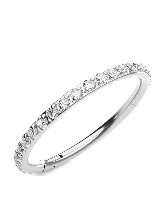 Amalfi Accessories Ohrringe aus Stahl mit Diamant