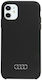 Audi Back Cover Σιλικόνης / Πλαστικό Μαύρο (iPhone 11)