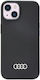 Audi Back Cover Σιλικόνης / Πλαστικό Μαύρο (iPhone 14)
