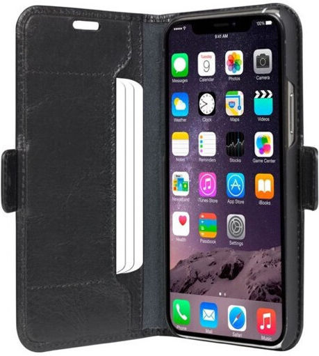 dbramante1928 Copenhagen Wallet Δερματίνης Μαύρο (iPhone 12 Pro Max)