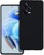 Soft Flexible Rubber Back Cover Σιλικόνης Μαύρο (Poco X5 Pro)