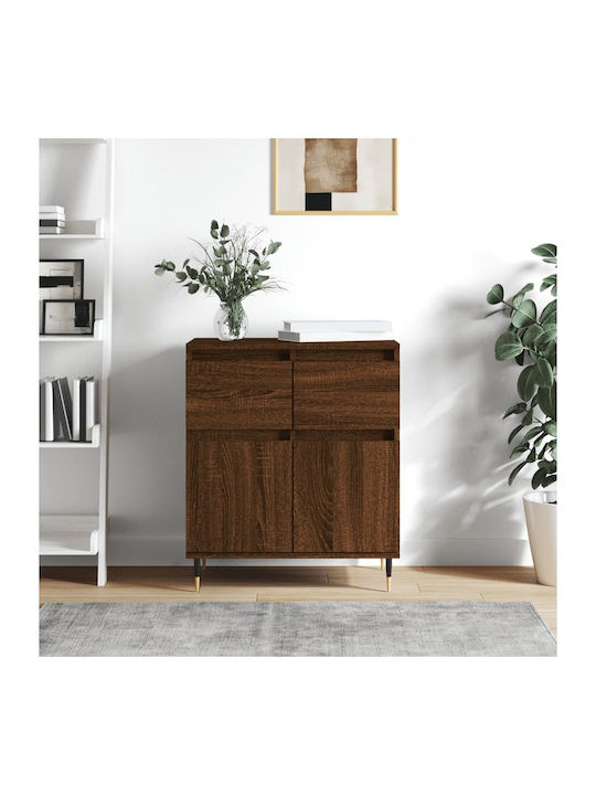 Sideboard Wooden Brown Oak 60x35x70cm