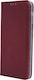Smart Back Cover Silicon Magnetic Burgundy (Google Pixel 7a)