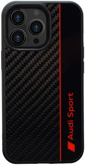 Audi Back Cover Πλαστικό Μαύρο (iPhone 13 Pro Max)