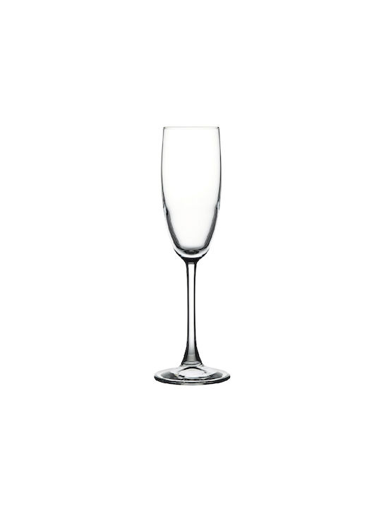 Espiel Enoteca Flute Glas Champagner aus Glas Kelch 175ml 1Stück