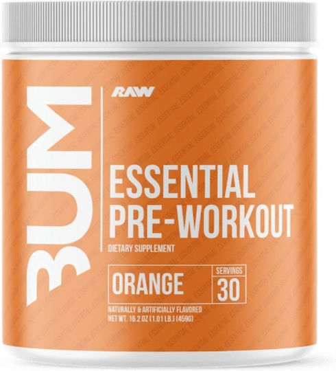 Raw Essential Pre-Antrenament 459gr Portocală