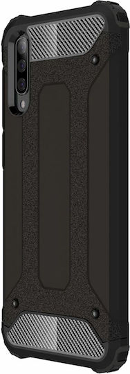 Techsuit Hybrid Back Cover Πλαστικό / Σιλικόνης Μαύρο (Galaxy A30s)