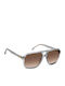 Carrera Unisex Sunglasses With Grey Horn-Rimmed Frame And Grey Gradient Lens 302/S KB7/H4