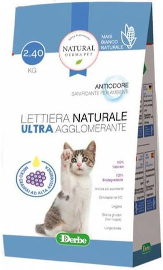 Natural Derma Pet Multicat Katzenstreu Auf Pflanzenbasis mit Duft 8kg