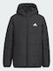 Kids' Sports Jacket Short with Hood Black