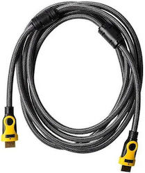 Andowl QHD100 HDMI Мъжки - HDMI Мъжки 10м Черен