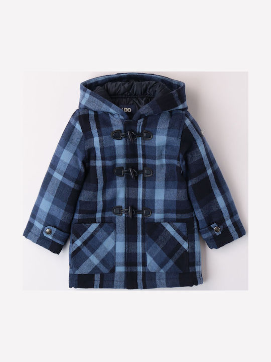 Kids' Coat Montgomery Long with Hood Blue