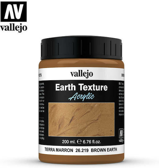 Acrylicos Vallejo Effects Modellbau Farbe in Braun Farbe 200ml