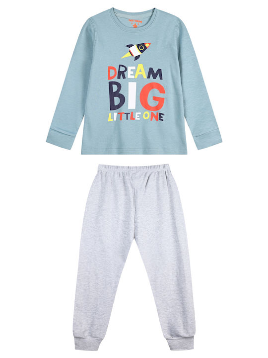 Energiers Kids' Pajamas Winter Melange Dream Big