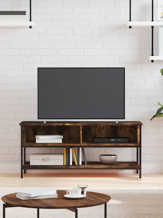 Particle Board / Metal TV Furniture Oak L100xW3...