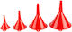 Bradas ES11RD 6107046390000 Funnel Set Φ05/08/10/12cm 4pcs