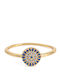 George Art Jewels Γυναικείο Δαχτυλίδι με Ζιργκόν από Ασήμι Επιχρυσωμένο