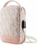 Guess PU G Cube Travel Universal Bag Pink