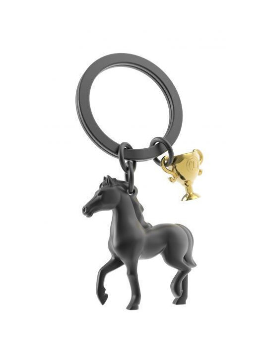 Metalmorphose Keychain Black