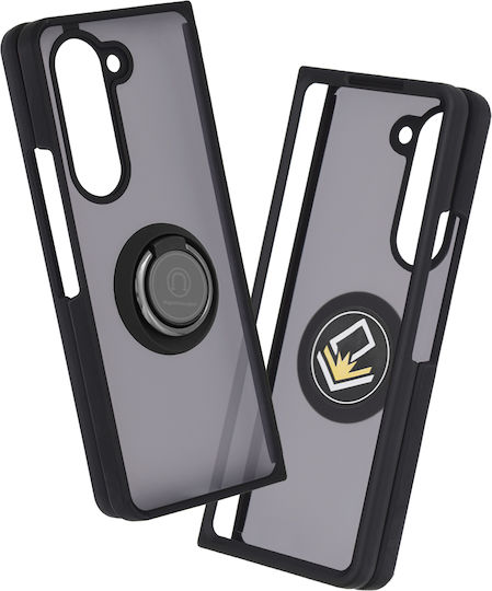 Techsuit Glinth Back Cover Σιλικόνης Μαύρο (Galaxy Z Fold5)