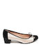 Leather White Medium Heels