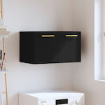 vidaXL Bathroom Cabinet L60xD36.5xH35cm Black