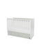 Lorelli Βρεφική Κούνια Πολυμορφική Matrix White / Milky Green για Στρώμα 60x120cm