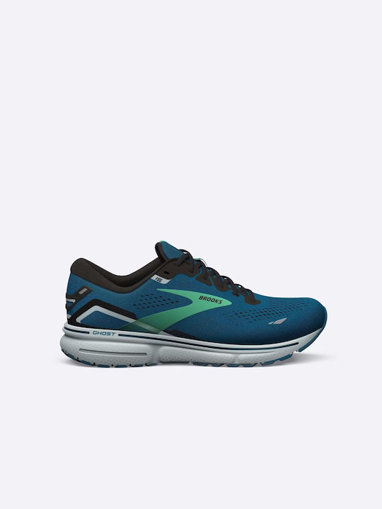 Brooks Ghost 15 Ανδρικά Αθλητικά Παπούτσια Running Μπλε