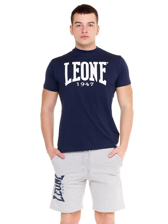 Leone 1947 Herren T-Shirt Kurzarm Marineblau