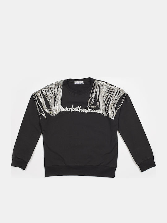 Evita Kids' Shirt Long Sleeve Black