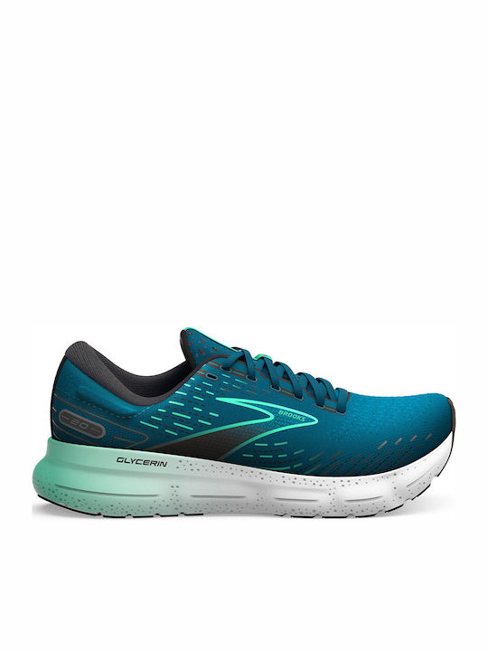 Brooks Glycerin 20 Men's Running Sport Shoes Blue