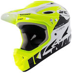 Kenny Full Face Downhill Bicycle Helmet White