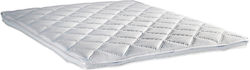 Orion Strom Double Foam Mattress Topper 893 Filoxenia Energy Cool Max Royal Latex 3D with Removable Cover 140x190cm