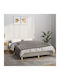 vidaXL Velvet Gravity Blanket for Sofa 120x180cm Grey