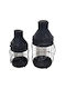 Artekko Set Felinare Metalice Tabletop Negre 2buc