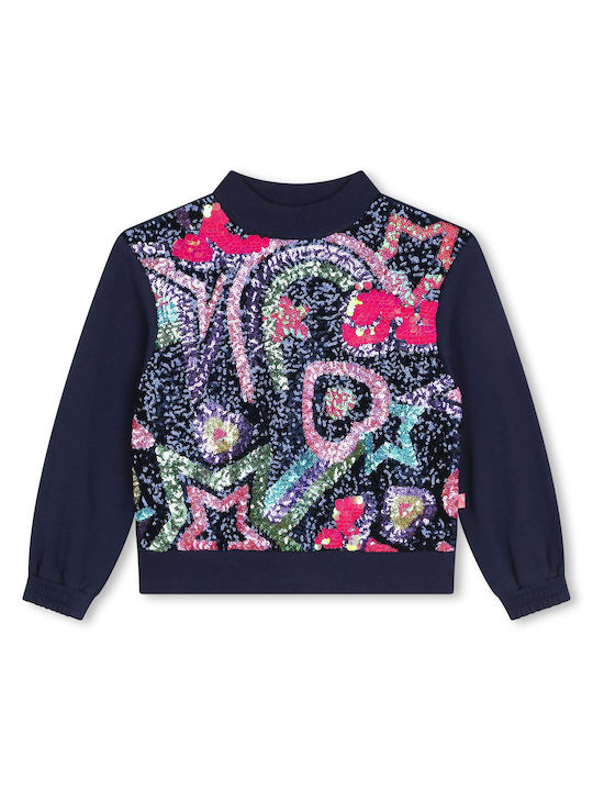 Billieblush Kids Sweatshirt Navy Blue