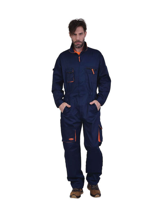 Ergo Φόρμα Εργασίας Ολόσωμη Navy Μπλε