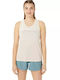 ASICS Women's Athletic Blouse Sleeveless Pink