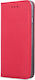 Smart Magnet Umschlag Rückseite Rot (Honor Magic4 Lite)