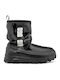 Ugg Australia Classic Brellah Mini Γυναικείες Μπότες Χιονιού Μαύρες